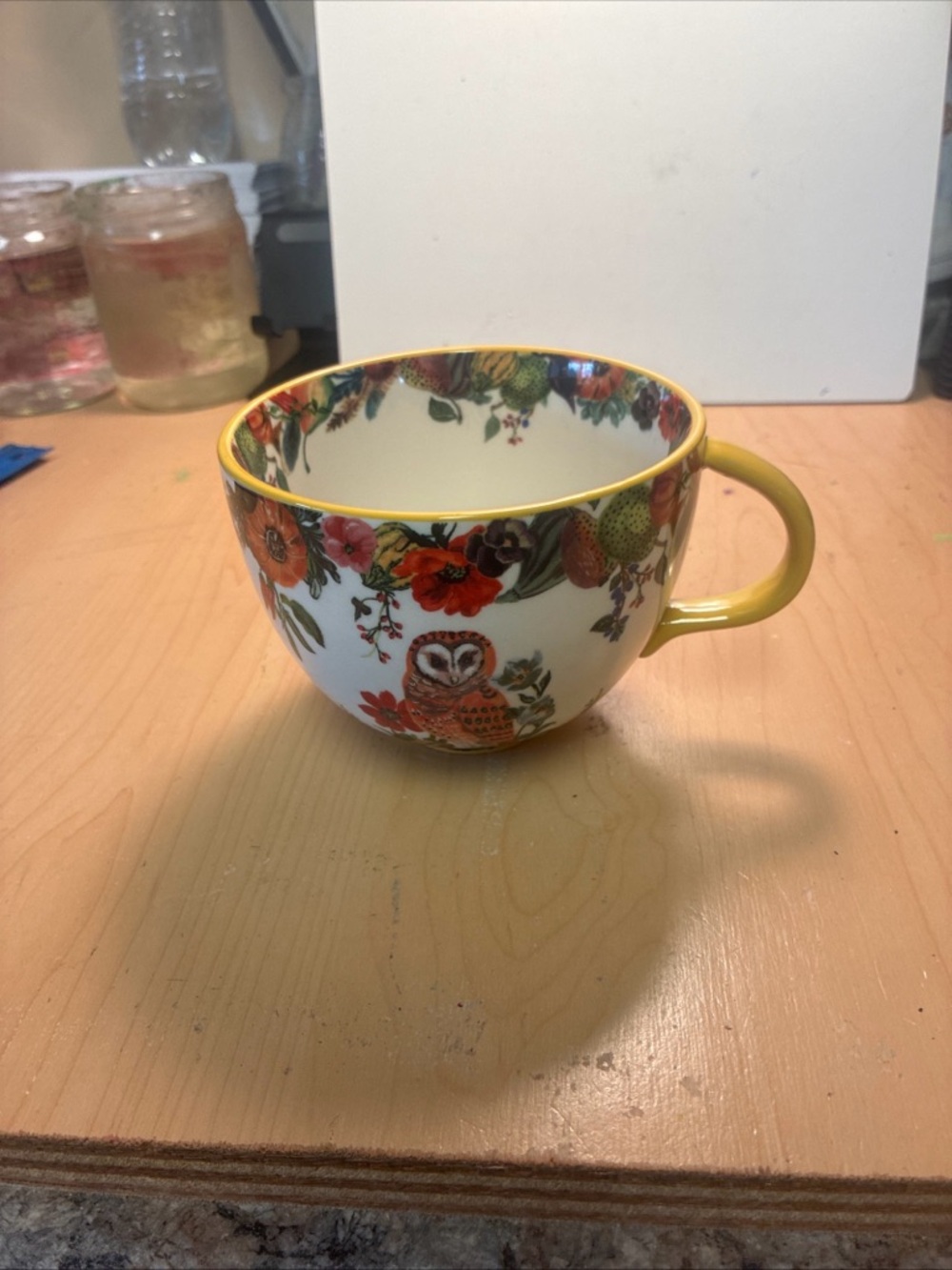 Anthropology ceramic mug